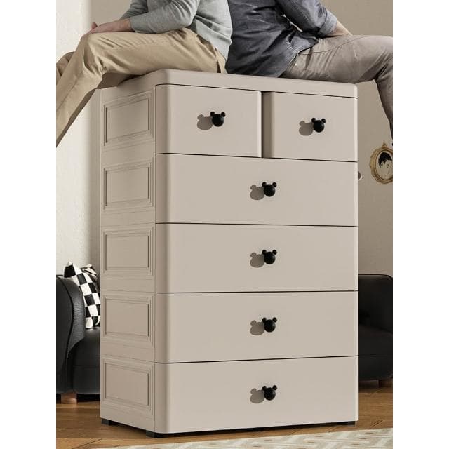 床頭加深加厚抽屜式收納櫃子嬰兒童衣櫃玩具儲物箱家用多層五斗櫃