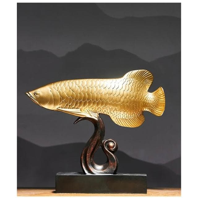 可開發票 免運 居家裝飾 客廳擺設 房間擺飾  房間擺飾 招財擺件 風水擺件 龍魚擺件 喬遷禮品 開業禮物 家居擺設