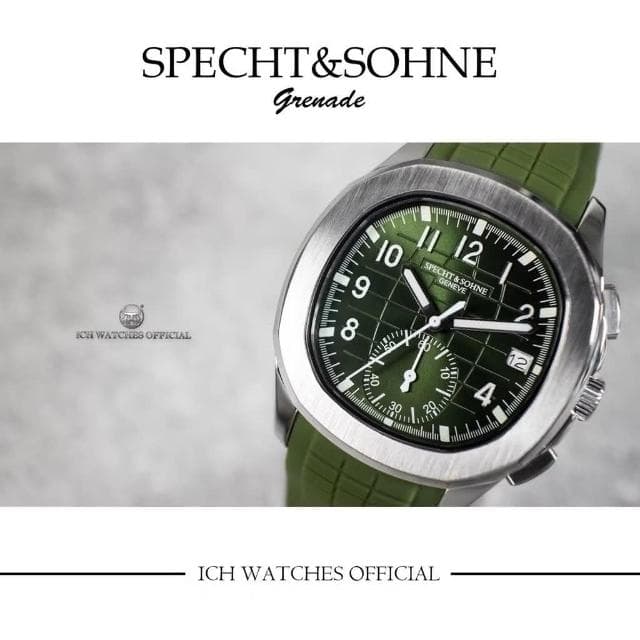 ICHco 實體門市 瑞士SPECHT&SOHNE 海底探險家手雷系列計時錶款-男錶女錶機械錶手錶生日禮物情人節禮物鸚鵡螺富七節禮物潛水錶