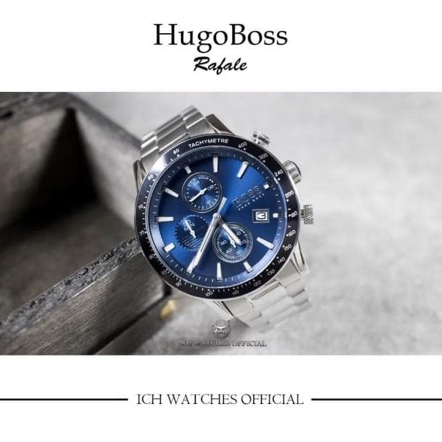 【HUGO BOSS】ICHco 實體門市 美國Hugo Boss-Rafale勁風系列賽車錶計時三眼錶-1513510手錶男錶女錶生日禮物情人節禮物