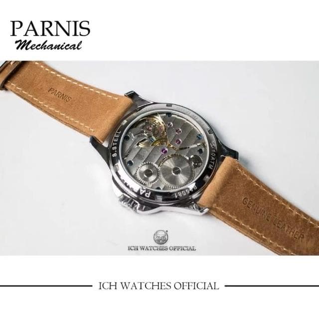 ICHco 實體門市 瑞士Parnis Mechanical工程師系列機械錶-經典大三針手錶男錶潛水錶運動錶生日禮物情人節禮物