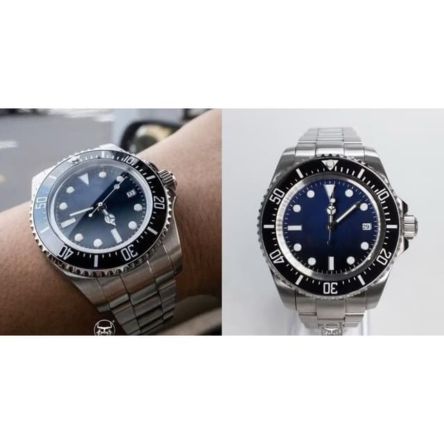 ICHco 實體門市 瑞士PARNIS 44MM水鬼王潛航者潛水錶-機械錶石英錶手錶男錶女錶運動錶勞錶WATCH生日禮物腕錶柏尼時