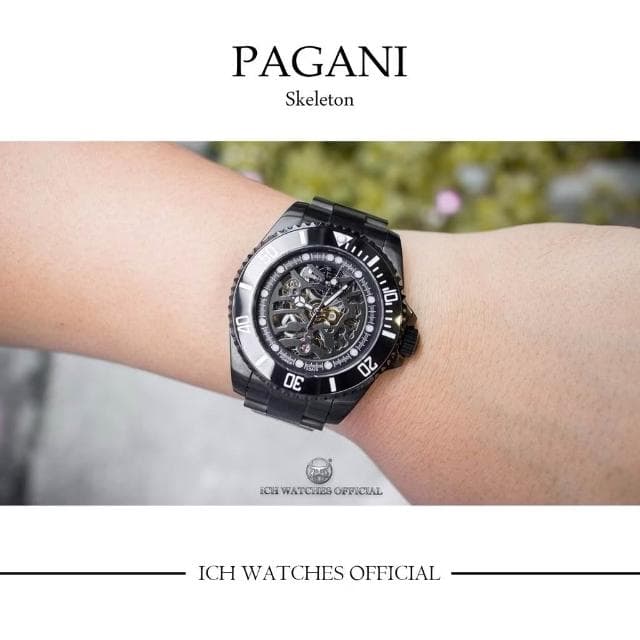 【Pagani 帕加尼】ICHco 實體門市 美國Pagani Design PD1659鏤空機械錶鬼王43mm系列-手錶男錶女錶腕錶deepdiver生日禮物父親節