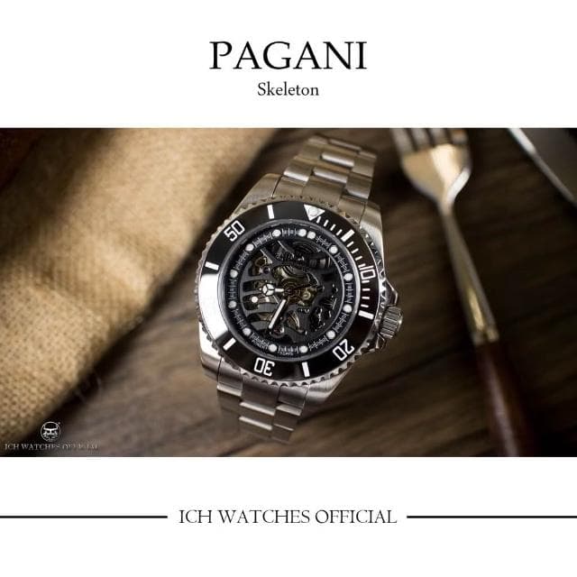 【Pagani 帕加尼】ICHco 實體門市 美國Pagani Design PD1659鏤空機械錶鬼王43mm系列-手錶男錶女錶腕錶deepdiver生日禮物父親節