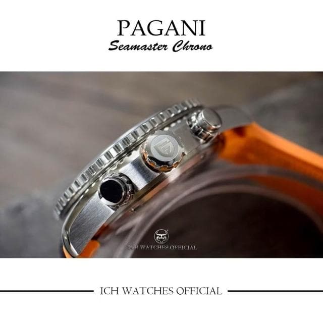 【Pagani 帕加尼】ICHco 實體門市 美國Pagani Design PD-1711海馬款計時錶潛水錶-手錶男錶女錶生日禮物運動錶父親節禮物聖誕禮物
