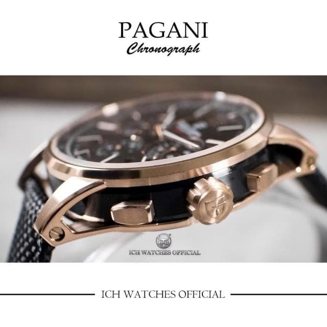 【Pagani 帕加尼】ICHco 實體門市 美國Pagani Design PD-YS008 三眼計時錶手錶-賽車錶男錶女錶運動錶精品錶生日禮物父親節禮物