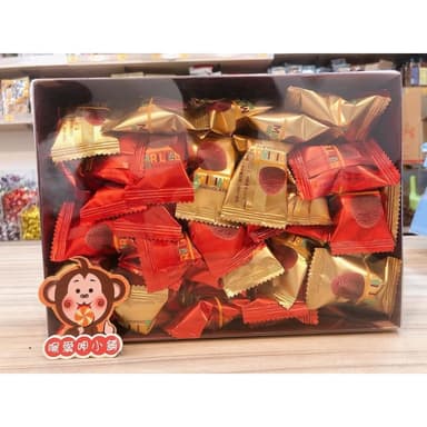 喉愛呷小舖 瑪麗蓮代可可脂巧克力 450g/盒 松露味 奶素