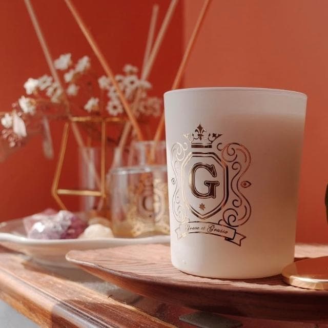 AT&T Grace et Grasse 天然香氛蠟燭 純淨白瓶180g