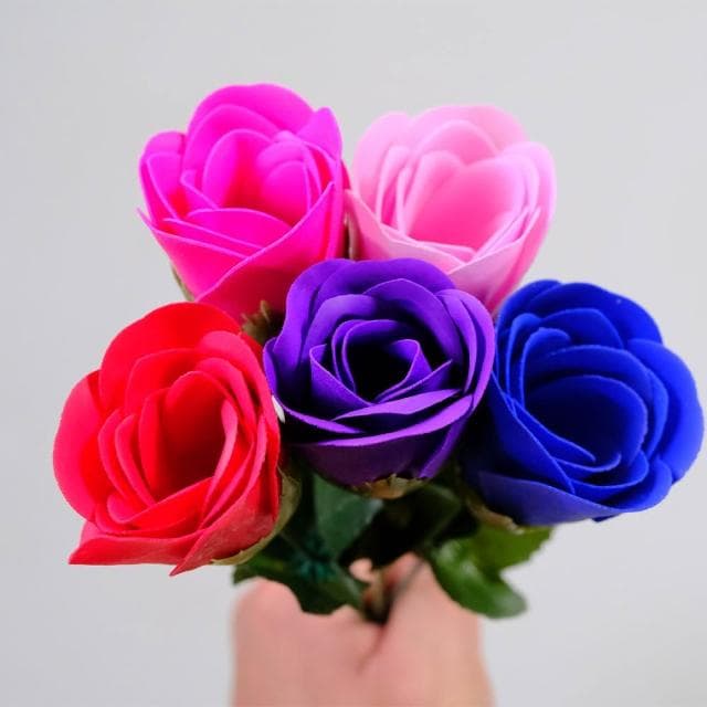 〔小島百貨〕玫瑰花 康乃馨 香皂花 台灣公司開發票 貼紙訂製 活動節慶 長輩送禮 婚禮小物 畢業禮物 母親節禮物