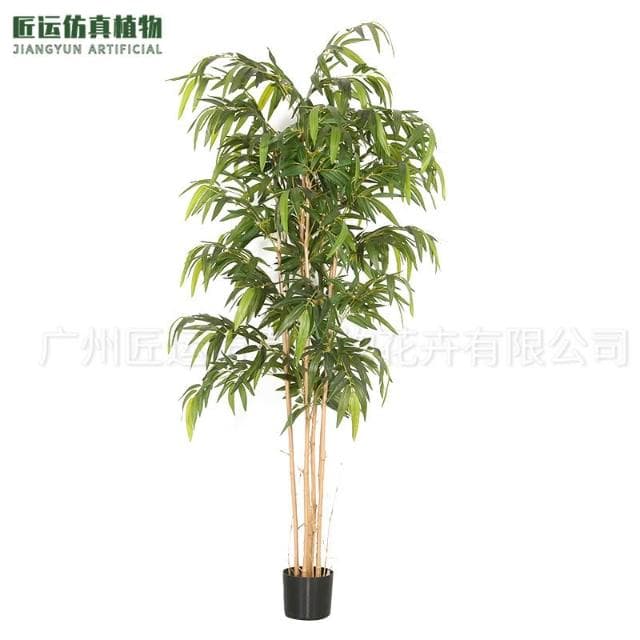 網紅中式禪意造景植物仿真竹子盆栽 高級感超高仿真人造竹子盆景