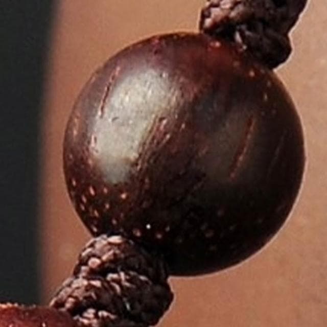 【EMMA SUE】避邪項鍊 保平安 消災解厄 開運項鍊 化煞 送長輩 送朋友 送學生 項鍊 手工編織 小葉紫檀 吊墜項鍊 生日禮物