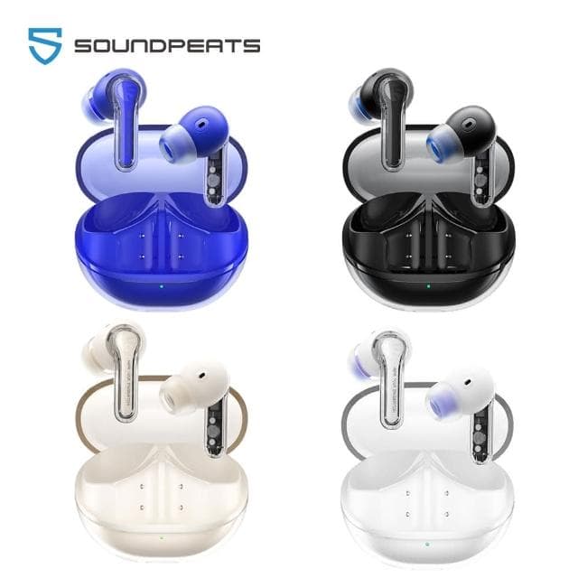 【SoundPeats】Soundpeats Clear 透明系無線耳機