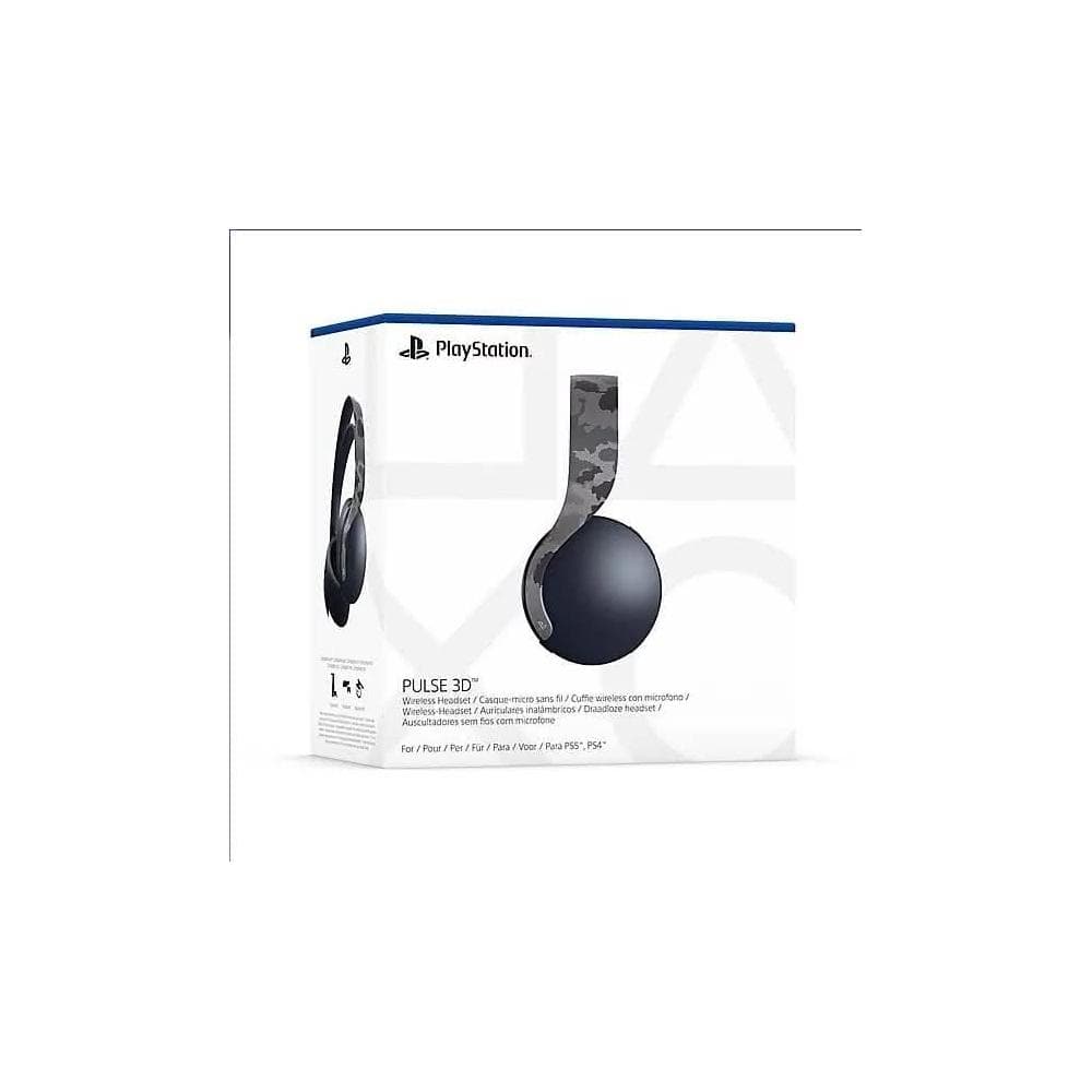 【SONY 索尼】PS5 PULSE 3D 無線耳機組 深灰迷彩款