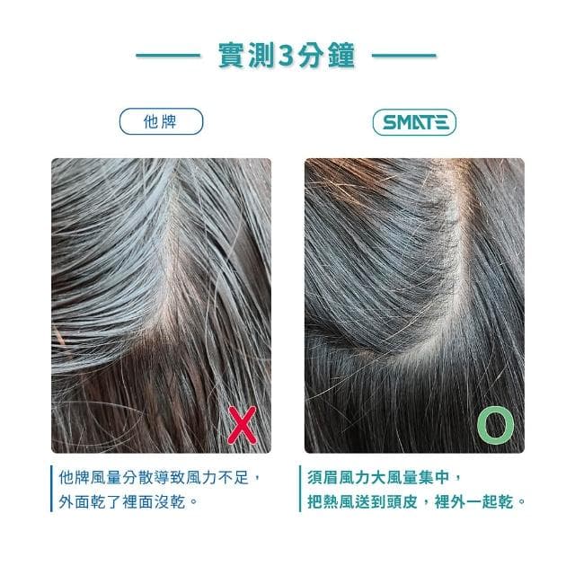 【SMATE 須眉】SH-166須眉負離子旗艦吹風機-黑
