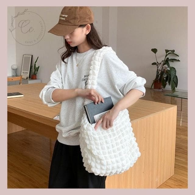 希西小包商 肩背包 側背包大容量 雲朵包 泡泡包斜背包大容量韓妞包包韓國ins情人節禮物生日禮物 C63