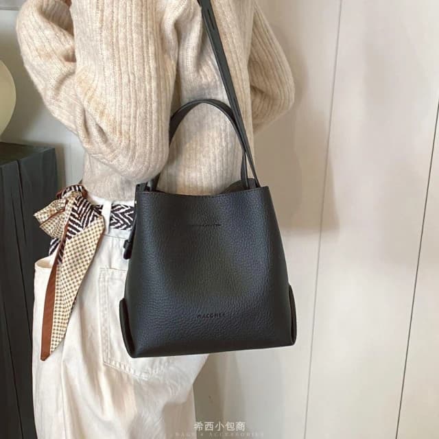 希西小包商 側背包女 水桶包 斜背包女 小方包菜籃包包包女斜背包韓國復古情人節禮物生日禮物 C278