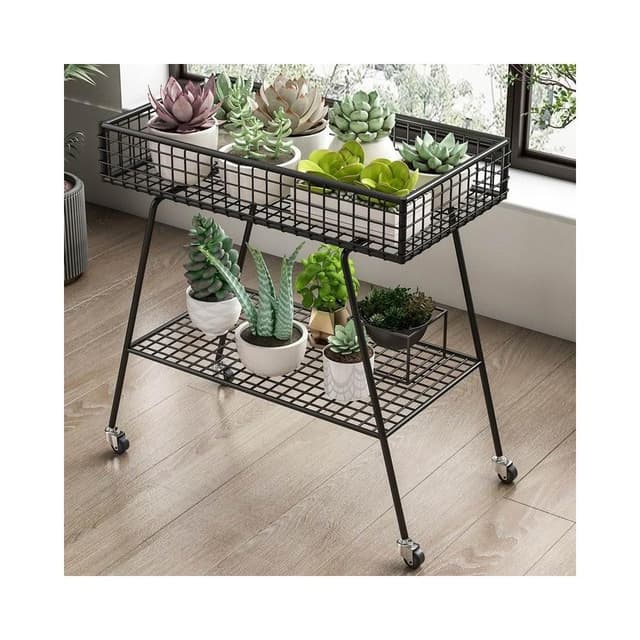 花架 盆栽架 植物架 鐵藝花架置物架陽臺多肉花盆架室內多層落地式戶外庭院植物擺放架