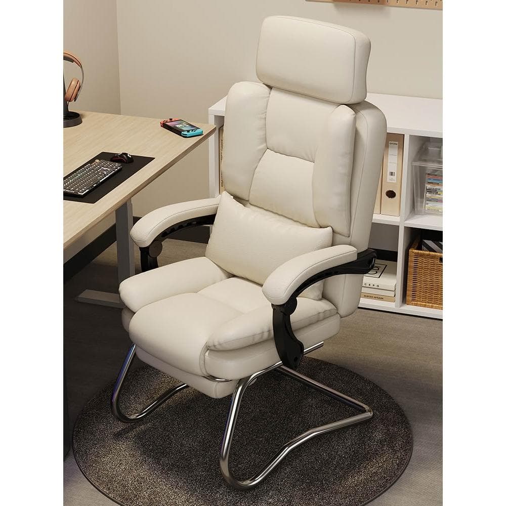 辦公椅舒適久坐弓形電腦椅家用老闆椅可躺按摩椅書房座椅弓型椅子