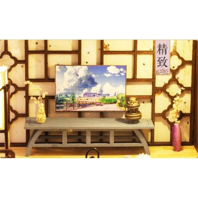 大旺小舖:diy袖珍娃娃屋材料包小屋雅馨居 生日結婚母親節情人節聖誕交換禮物 實體店面
