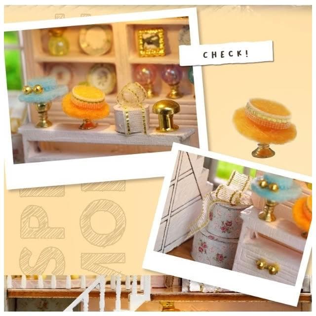 大旺小舖:DIY小屋迷你家園  心意禮品店 袖珍屋娃娃屋材料包 生日結婚母親節情人節聖誕交換禮物 實體店面