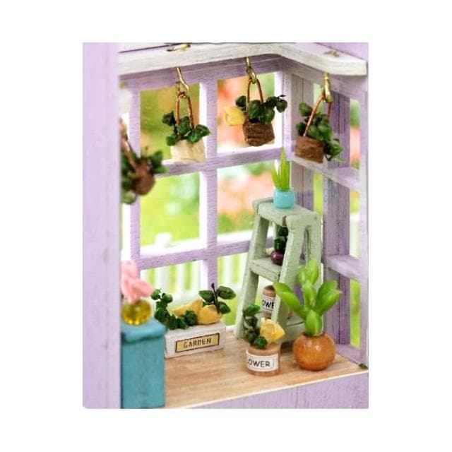 大旺小舖:DIY小屋幸福莊園 袖珍屋娃娃屋材料包 生日結婚母親節情人節聖誕交換禮物 實體店面