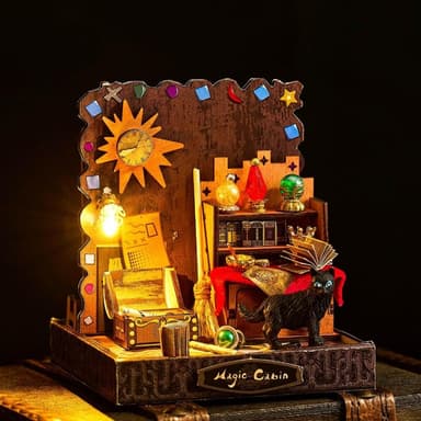 大旺小舖:台北現貨DIY小屋晨露魔璃 袖珍屋娃娃屋材料包 生日結婚母親節情人節聖誕交換禮物 實體店面