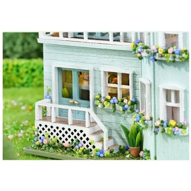 大旺小舖:DIY小屋迷你家園  溫馨莊園 袖珍屋娃娃屋材料包 生日結婚母親節情人節聖誕交換禮物 實體店面