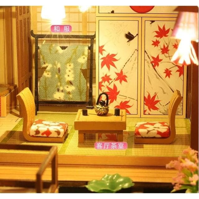 大旺小舖:台北現貨diy袖珍娃娃屋材料包小屋森之庭 生日結婚母親節情人節聖誕交換禮物 實體店面