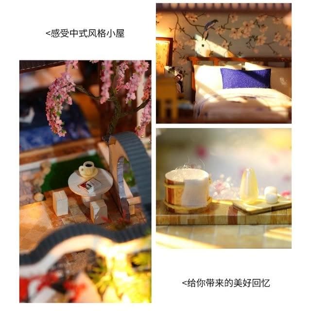 大旺小舖:台北現貨DIY小屋江南古鎮 袖珍屋娃娃屋材料包 生日結婚母親節情人節聖誕交換禮物 實體店面