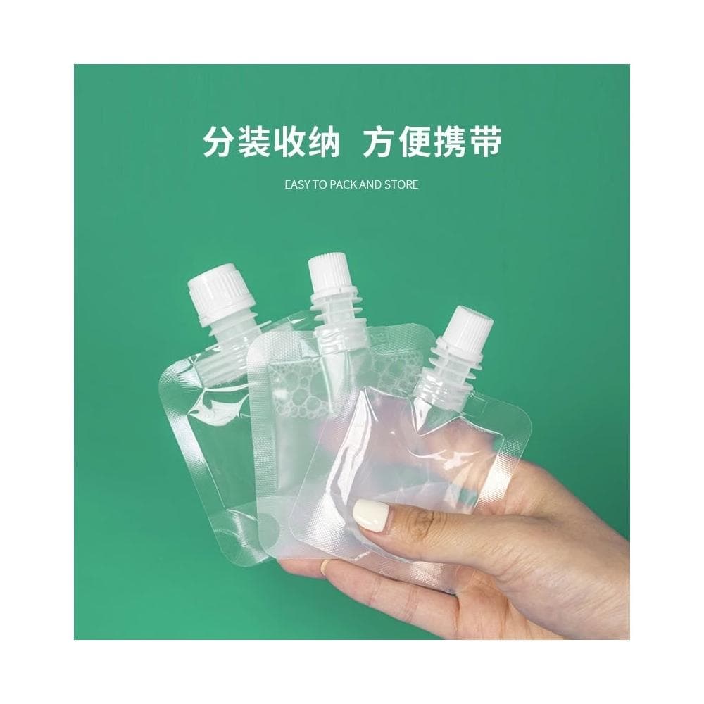 嚴選SHOP 液體分裝袋 旅行分裝袋 保養品乳液分裝袋 透明分裝袋 沐浴旅行組 分裝袋 液體收納袋 收納袋 K279