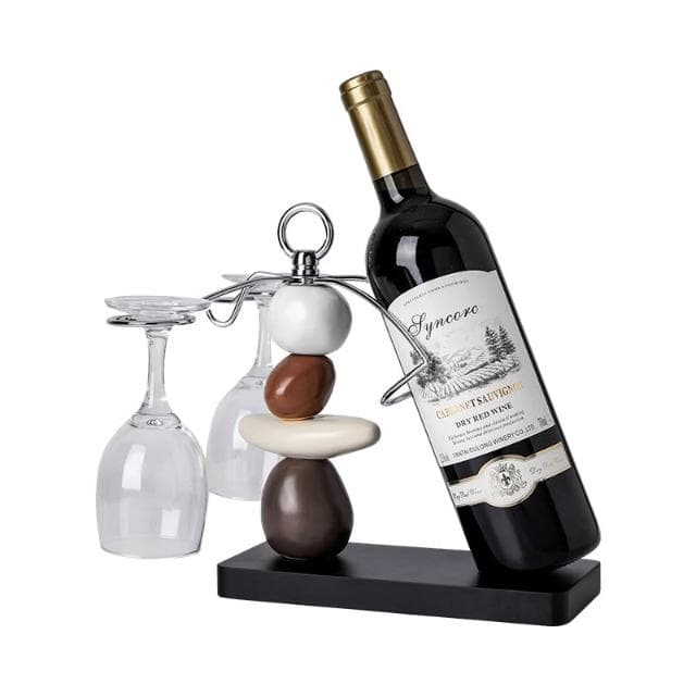 免運 時來運轉紅酒架/酒櫃擺件/家居客廳餐邊櫃杯架/電視櫃紅酒托/喬遷禮品