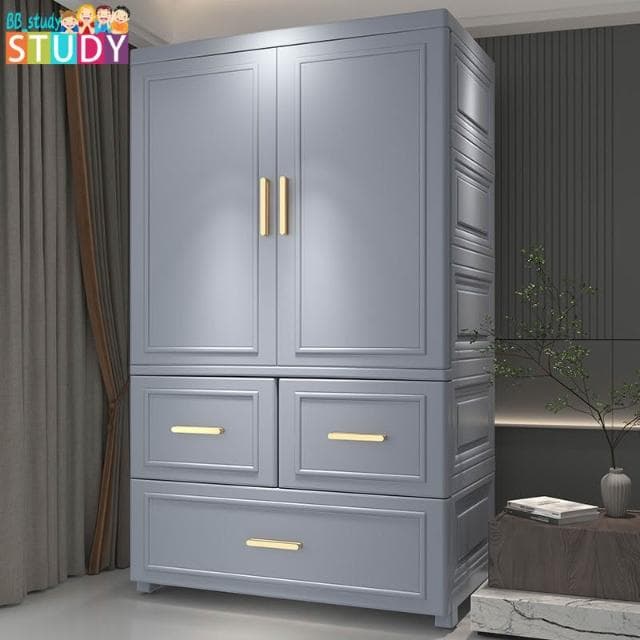 熱銷 兒童簡易衣櫃加厚塑膠衣櫃寶寶衣服收納櫃嬰兒小衣櫃儲物櫃