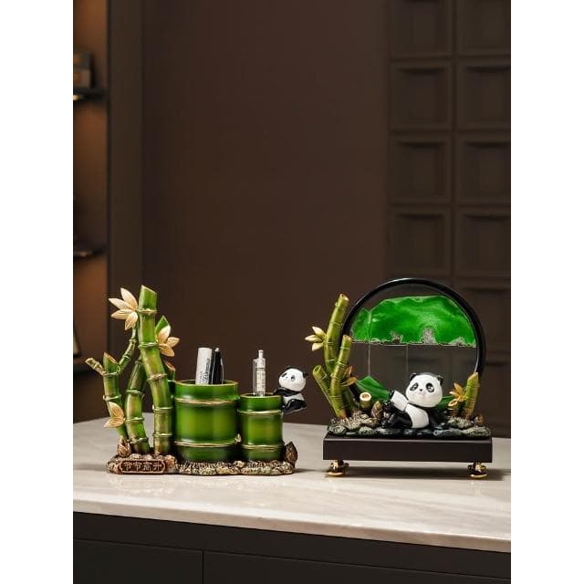 節節高升富貴竹子擺件新中式入戶玄關客廳旺宅辦公室裝飾喬遷禮物