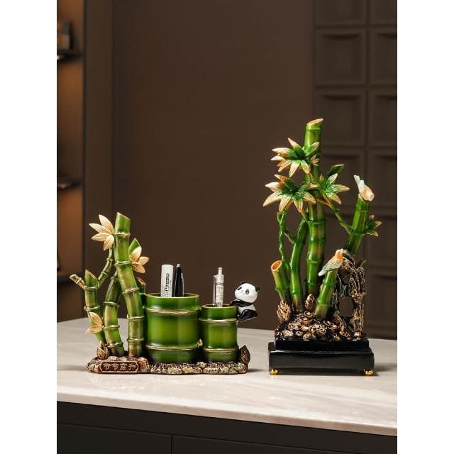 節節高升富貴竹子擺件新中式入戶玄關客廳旺宅辦公室裝飾喬遷禮物