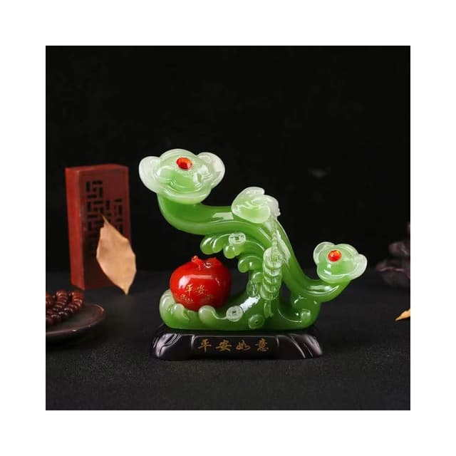 富貴平安如意擺件客廳喬遷送禮物電視櫃酒櫃房間工藝品擺件玄關擺