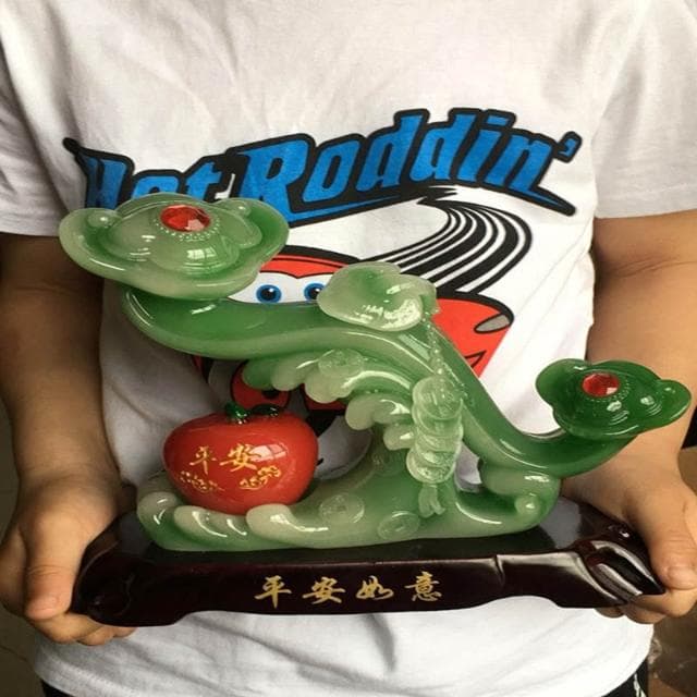 富貴平安如意擺件客廳喬遷送禮物電視櫃酒櫃房間工藝品擺件玄關擺