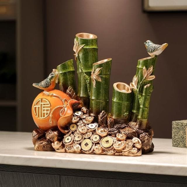 節節高升竹子擺件新中式客廳玄關裝飾品喬遷新居禮品開業禮物