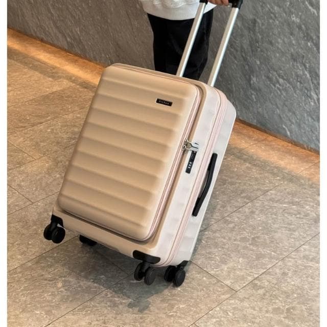 2025新款大容量密碼箱 男24寸旅行箱 行李箱 拉杆箱 女20寸側開蓋小型行李箱