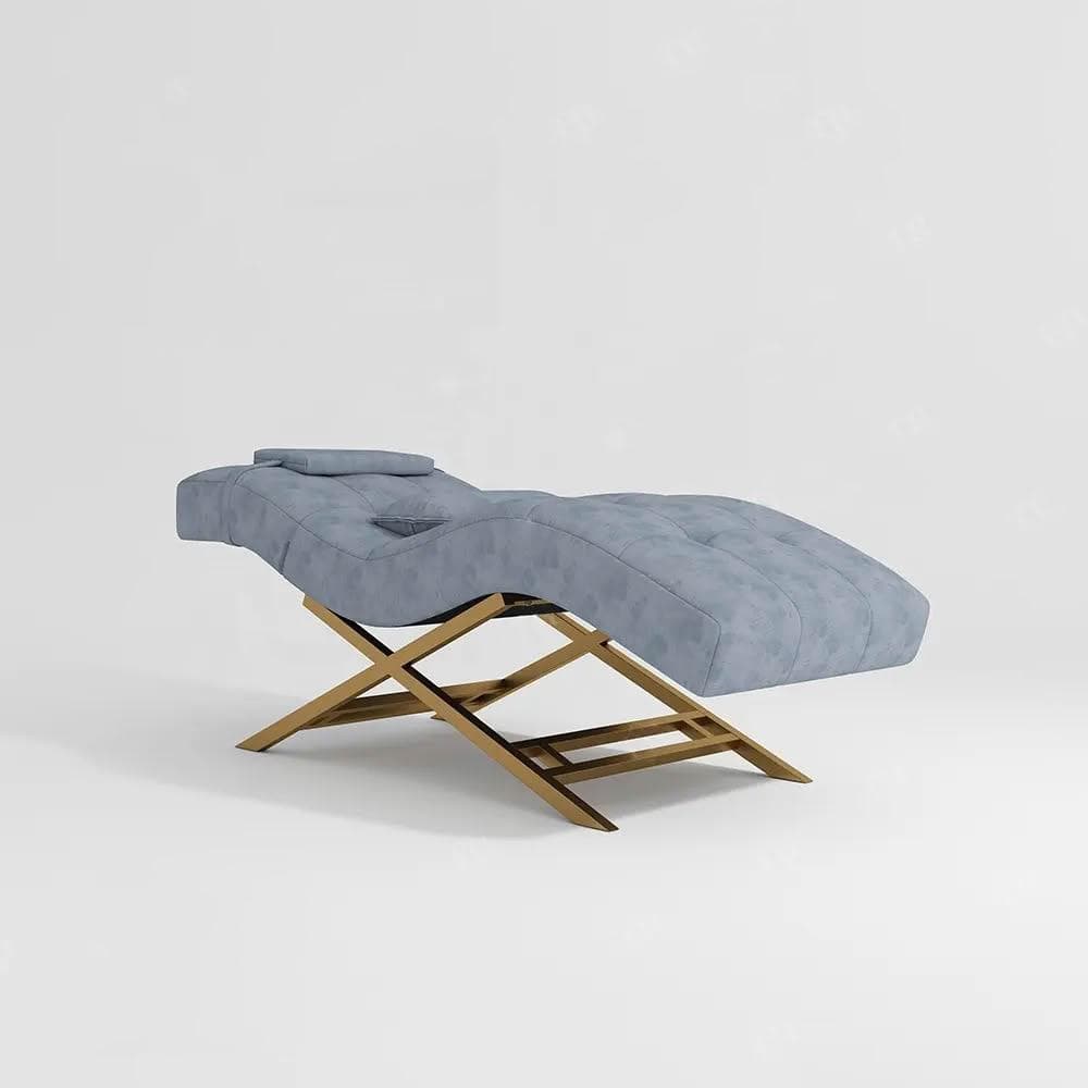 美容床美容院專用Spa按摩床美睫床face bed曲形S形睫毛床