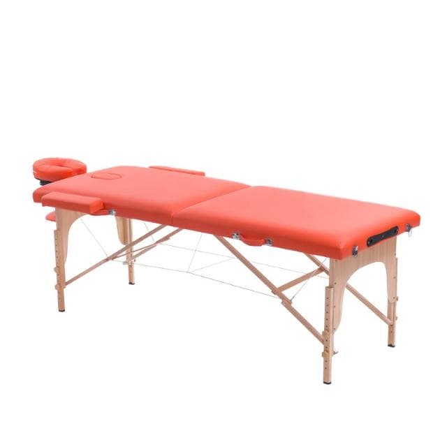 新品折疊按摩床家用可攜式推拿針灸艾灸床紋身紋繡美容床實木全套