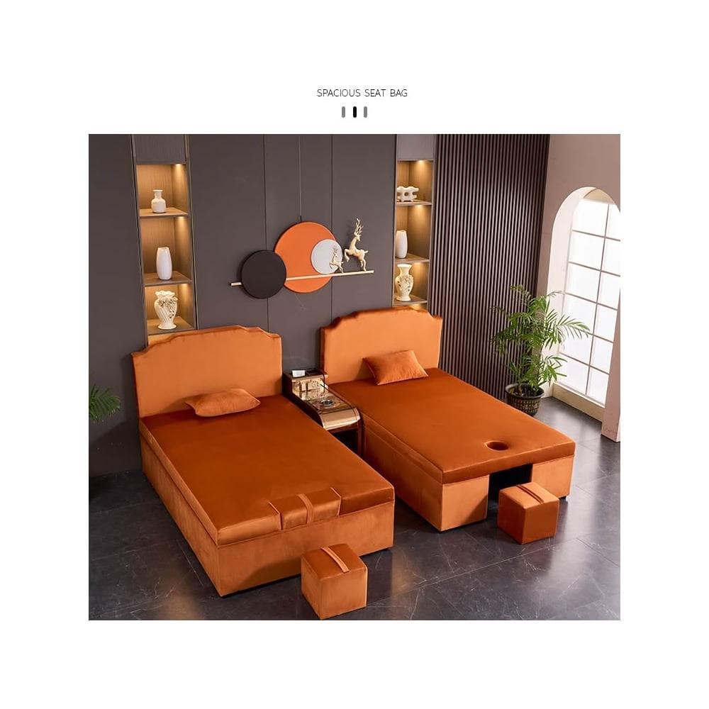 新款泰式按摩spa床中醫推拿踩背床美容院床足浴采耳床