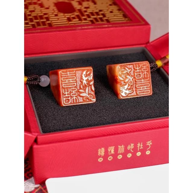 讀印姓名印章定制情侶對章創意閨蜜生日訂結婚新婚紀念日禮物一對