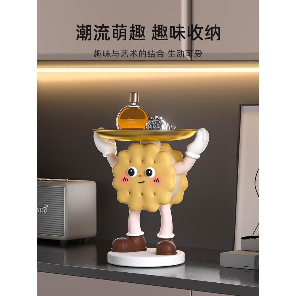 入戶玄關鑰匙收納擺件鞋櫃電視櫃客廳家居桌面裝飾品喬遷新居禮物