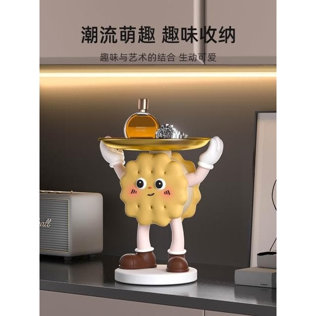 入戶玄關鑰匙收納擺件鞋櫃電視櫃客廳家居桌面裝飾品喬遷新居禮物