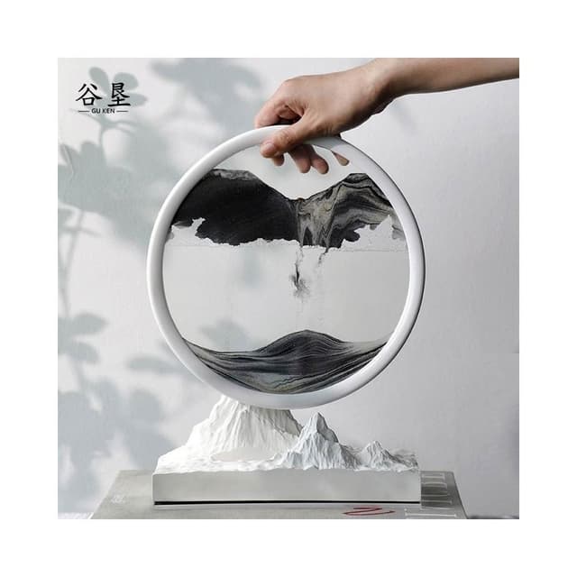 生日禮物香薰客廳擺件個性磁力沙漏辦公室桌面創意裝飾品送男友