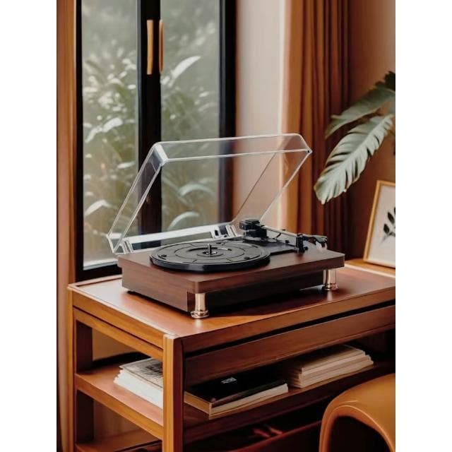 黑膠唱片機復古留聲機藍牙音響客廳歐式擺件新人婚喬遷生日禮物LP