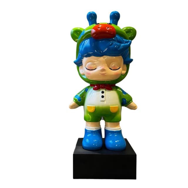 網紅客廳落地擺件家居電視櫃沙發旁卡通存錢罐裝飾品喬遷新居禮物