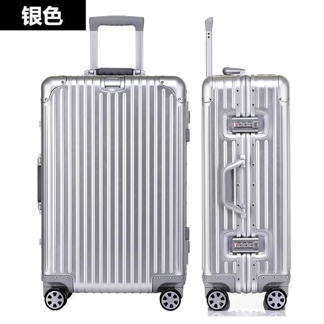 全鋁鎂合金行李箱萬向輪拉杆箱男女32寸密碼登機箱箱子旅行箱