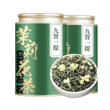 Camelliar 九窨 茉莉花茶特級濃香型茶葉2024新茶茉莉飄雪正宗嫩芽綠茶