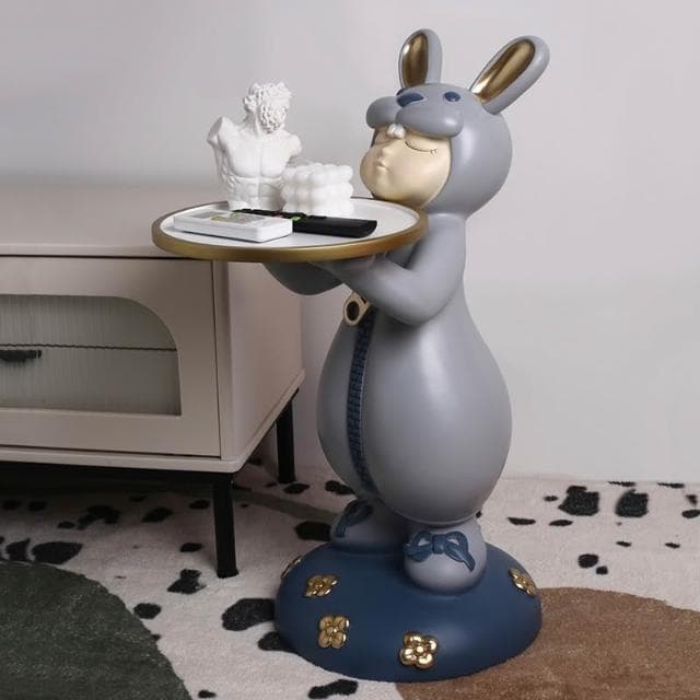 美宜傢居工廠店 廠家 直銷 網紅奶牙兔創意大型落地收納擺件傢居客廳裝飾喬遷新居禮物禮品